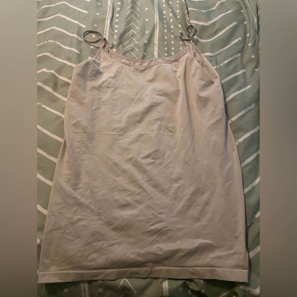 SOLD FREE WHEN BUNDLED BeMaternity Beige Sleeveless Top